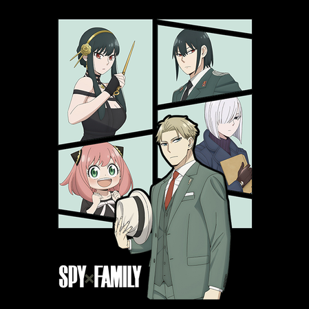 Koszulka Biała Spy X Family - WYBIERZ KOLOR KOSZULKI I FASON