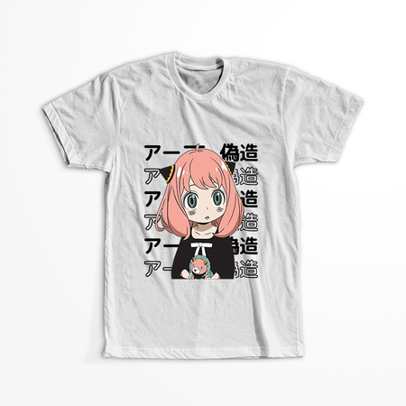 Koszulka Biała Spy X Family - WYBIERZ KOLOR KOSZULKI I FASON