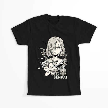 Koszulka Senpai KOLOR KOSZULKI I FASON