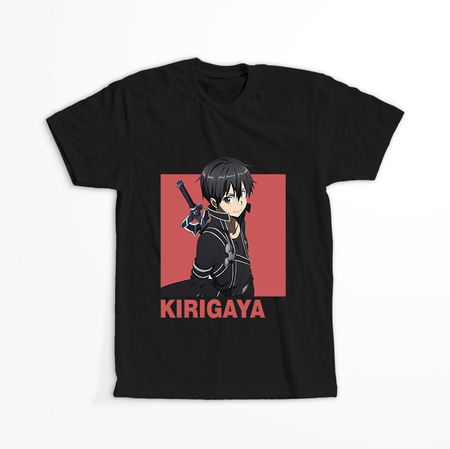 Koszulka Czarna Sword Art Online WYBIERZ KOLOR KOSZULKI I FASON