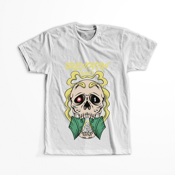 Koszulka Czaszka WYBIERZ KOLOR KOSZULKI I FASON