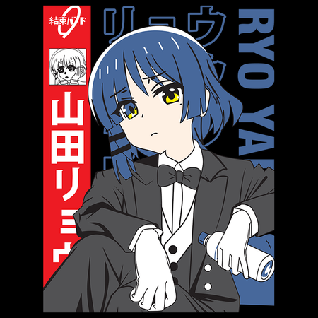 Koszulka Biała Bocchi the Rock! - WYBIERZ KOLOR KOSZULKI I FASON