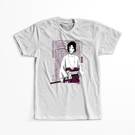 Koszulka Biała Naruto / Boruto - WYBIERZ KOLOR KOSZULKI I FASON