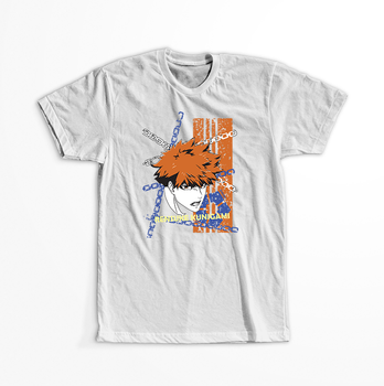 Koszulka Biała - Blue Lock - WYBIERZ KOLOR KOSZULKI I FASON