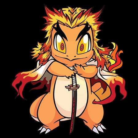 Koszulka Czarna - Pokemon x Naruto - WYBIERZ KOLOR KOSZULKI I FASON