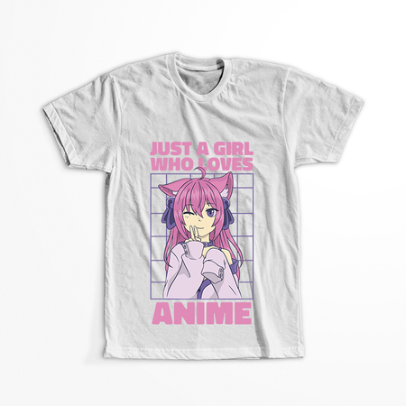 Koszulka Just a girl WYBIERZ KOLOR KOSZULKI I FASON