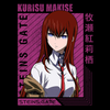Koszulka Czarna - Steins;Gate - WYBIERZ KOLOR KOSZULKI I FASON