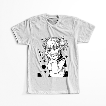 Koszulka Biała My Hero Academia / Akademia bohaterów - WYBIERZ KOLOR KOSZULKI I FASON