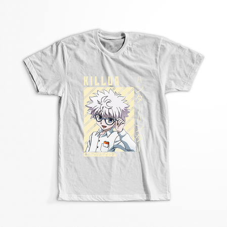 Koszulka Biała Hunter x Hunter WYBIERZ KOLOR KOSZULKI I FASON