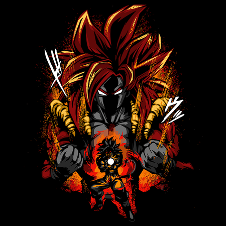 Koszulka Czarna Dragon Ball - WYBIERZ KOLOR KOSZULKI I FASON