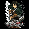 Torba z uszami z Attack on titan