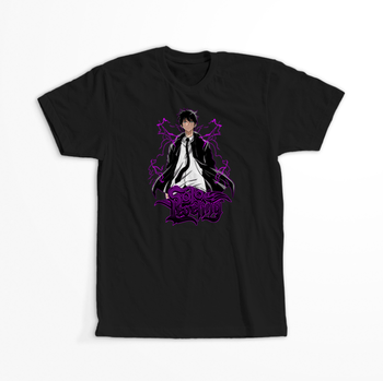 Koszulka Czarna - Solo Leveling - WYBIERZ KOLOR KOSZULKI I FASON