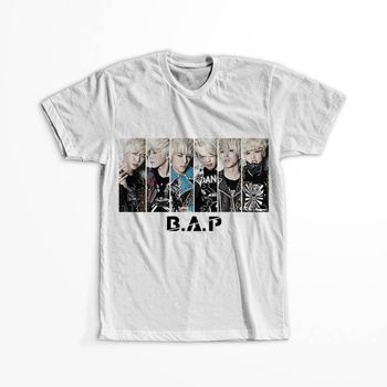 Koszulka Biała - BAP - WYBIERZ KOLOR KOSZULKI I FASON