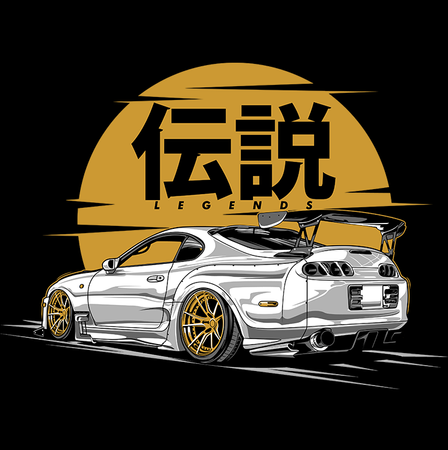 Koszulka Samochód  WYBIERZ KOLOR KOSZULKI I FASON