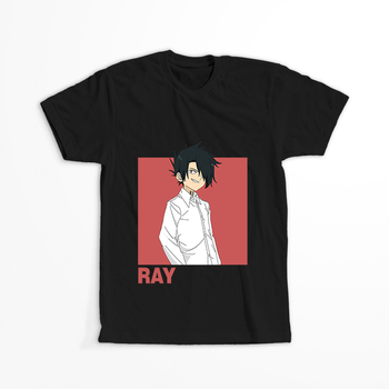 Koszulka Czarna - The Promised Neverland - WYBIERZ KOLOR KOSZULKI I FASON