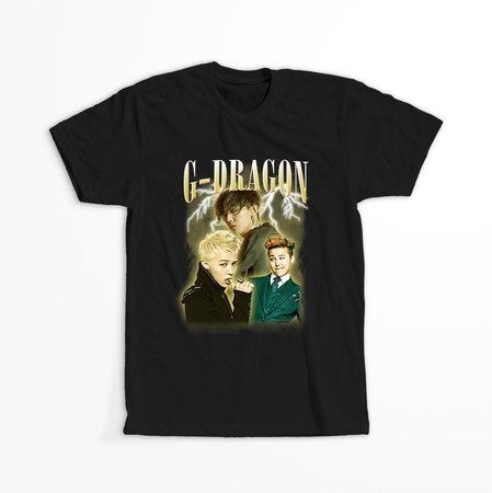 Koszulka Czarna Big Bang WYBIERZ KOLOR KOSZULKI I FASON