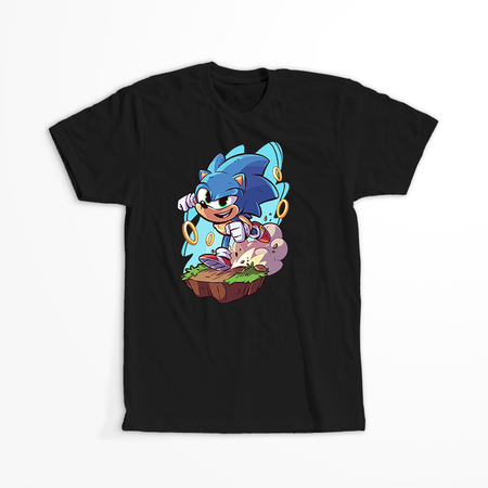 Koszulka Sonic WYBIERZ KOLOR KOSZULKI I FASON