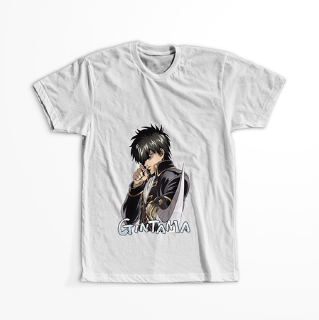 Koszulka Biała Gintama WYBIERZ KOLOR KOSZULKI I FASON