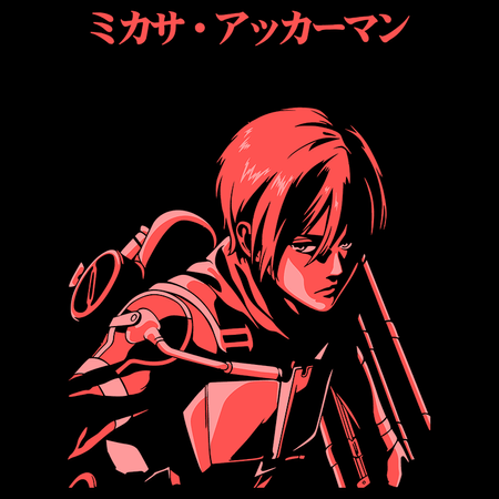Torba z uszami z Attack on titan