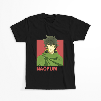 Koszulka Czarna - The Rising of the Shield Hero - WYBIERZ KOLOR KOSZULKI I FASON