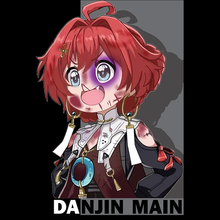 Koszulka Czarna Wuthering Waves - WYBIERZ FASON I KOLOR KOSZULKI