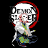 Koszulka Biała Demon Slayer / Kimetsu no Yaiba / Miecz zabójcy demonów - WYBIERZ KOLOR KOSZULKI I FASON