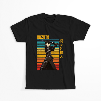 Koszulka Czarna Sword Art Online WYBIERZ KOLOR KOSZULKI I FASON