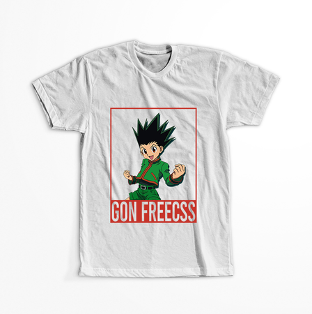 Koszulka Biała Hunter x Hunter WYBIERZ KOLOR KOSZULKI I FASON