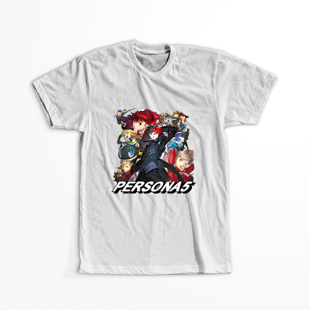 Koszulka Biała Persona - WYBIERZ KOLOR KOSZULKI I FASON