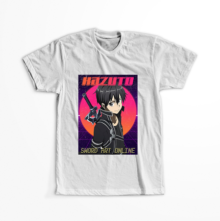 Koszulka Biała Sword Art Online WYBIERZ KOLOR KOSZULKI I FASON