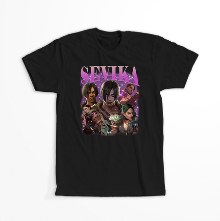 Koszulka Czarna - League of Legends & Arcane - WYBIERZ KOLOR KOSZULKI I FASON