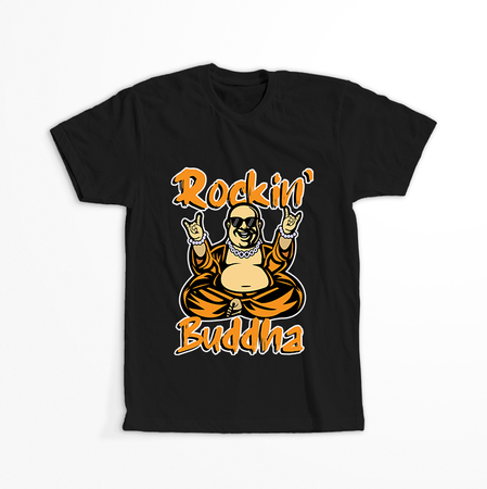 Koszulka Rockin' buddha KOLOR KOSZULKI I FASON