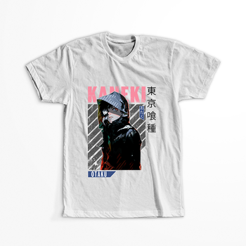 Koszulka Biała Tokyo Ghoul - WYBIERZ KOLOR KOSZULKI I FASON