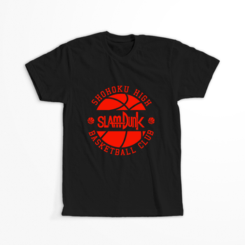 Koszulka Czarna Slam Dunk WYBIERZ KOLOR KOSZULKI I FASON