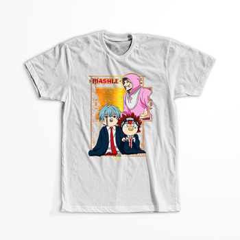 Koszulka Biała - MASHLE - WYBIERZ KOLOR KOSZULKI I FASON