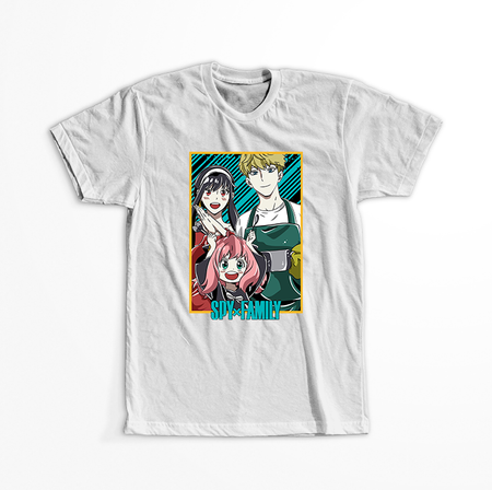 Koszulka Biała Spy X Family - WYBIERZ KOLOR KOSZULKI I FASON