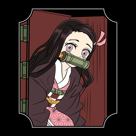 Torba z uszami z Demon Slayer / Kimetsu no Yaiba / Miecz zabójcy demonów