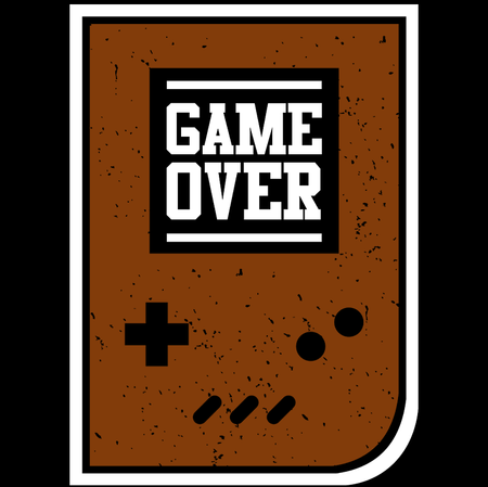 Koszulka Game over WYBIERZ KOLOR KOSZULKI I FASON