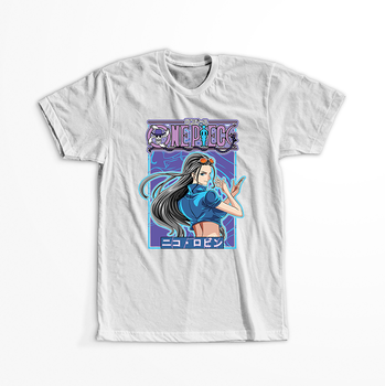 Koszulka Biała One Piece - WYBIERZ KOLOR KOSZULKI I FASON