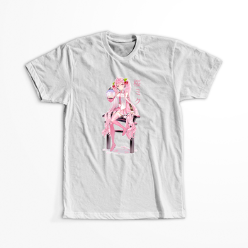 Koszulka Biała Vocaloid Hatsune Miku - WYBIERZ KOLOR KOSZULKI I FASON