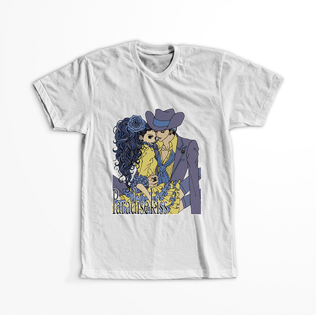 Koszulka Biała Paradise Kiss - WYBIERZ KOLOR KOSZULKI I FASON