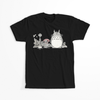 Koszulka Czarna My Neighbor Totoro / Mój sąsiad Totoro - WYBIERZ KOLOR KOSZULKI I FASON