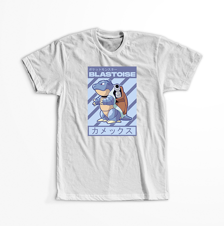 Koszulka Biała - Pokemon - WYBIERZ KOLOR KOSZULKI I FASON