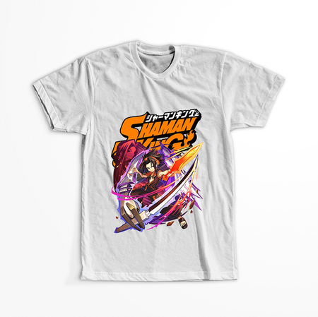 Koszulka Biała Shaman King WYBIERZ KOLOR KOSZULKI I FASON
