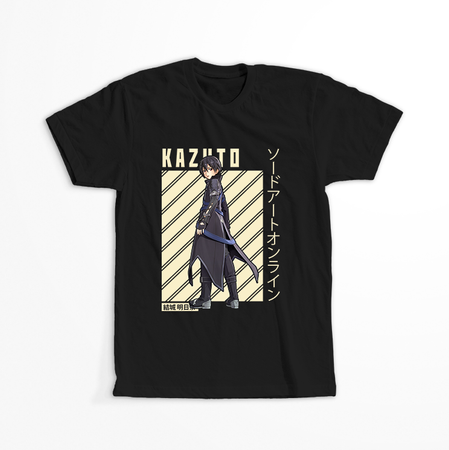 Koszulka Czarna Sword Art Online WYBIERZ KOLOR KOSZULKI I FASON