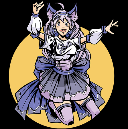 Torba z uszami z Anime art