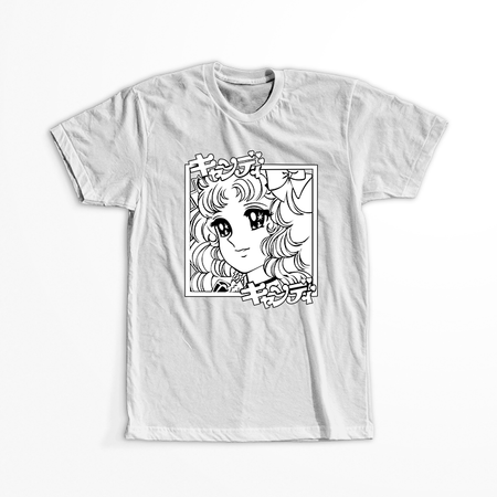 Koszulka Biała Candy Candy - WYBIERZ KOLOR KOSZULKI I FASON