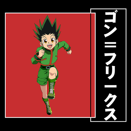 Koszulka Biała Hunter x Hunter WYBIERZ KOLOR KOSZULKI I FASON