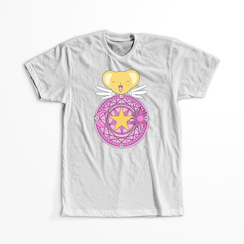 Koszulka Biała - Card Captor Sakura - WYBIERZ KOLOR KOSZULKI I FASON