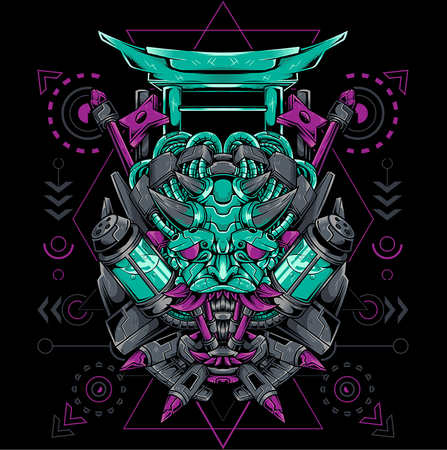 Koszulka Samuraj WYBIERZ KOLOR KOSZULKI I FASON